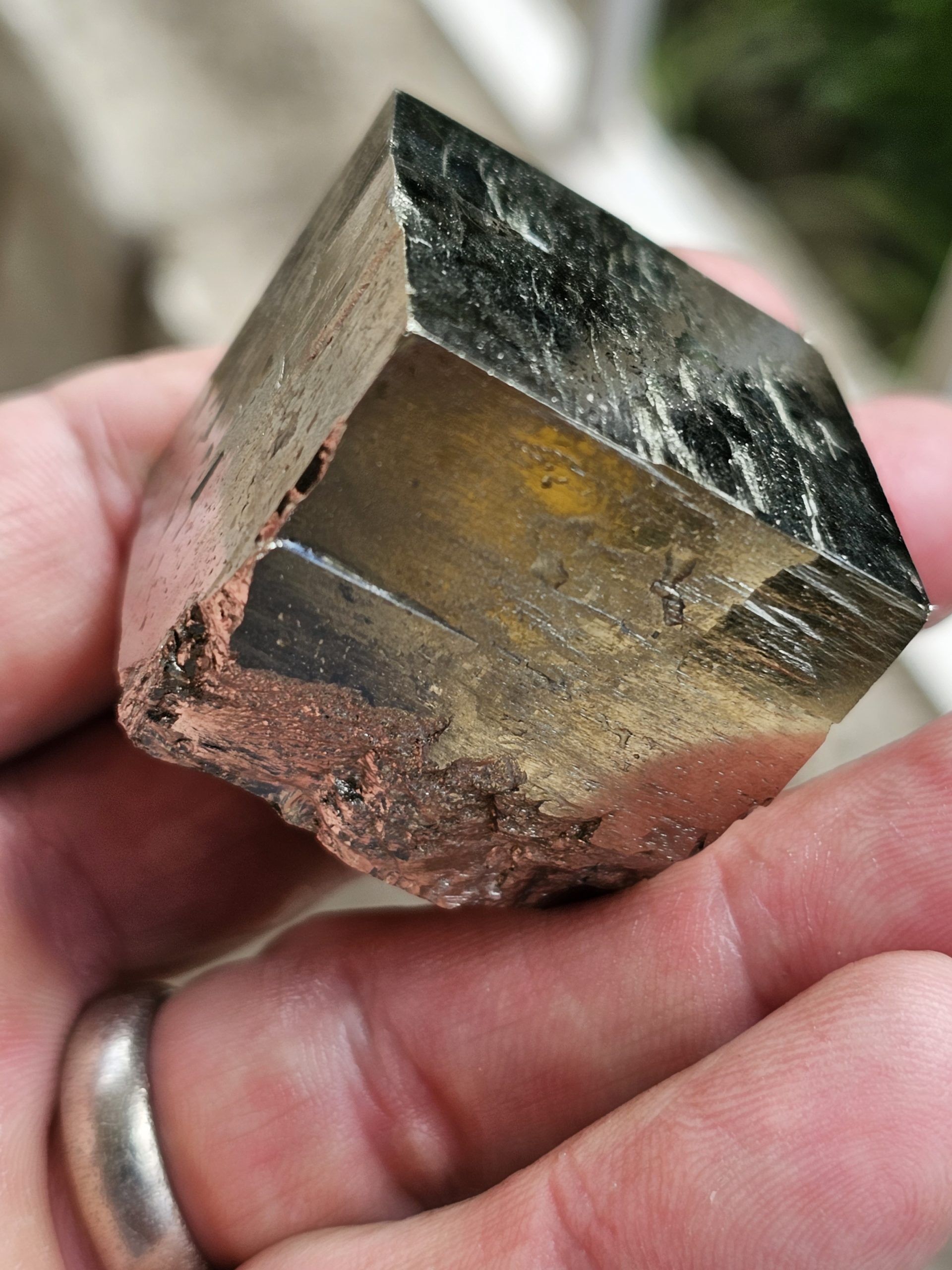 Pyrite Cube