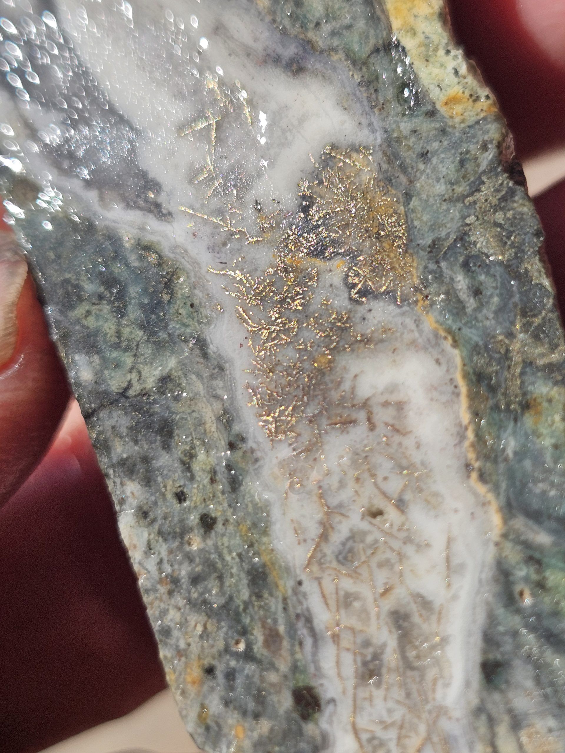 gold in quartz from McLaughlin Mine Lake County CA